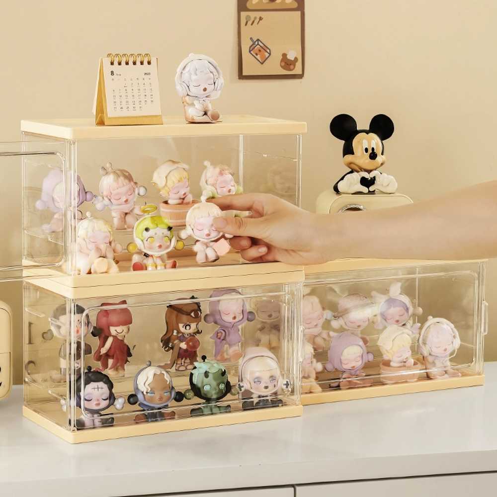10cm 케이스 수집 투명 팩 보관 도어 소품 키링 솜깅이 무속성 꾸미기 코디 제복 수트 - 상세 이미지 5