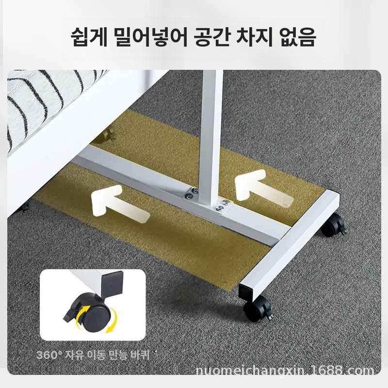 이동식 빔프로젝트 스탠드카트 사무실 카트 받침대 스탠드 사이드 브래킷 거치대 설치 캠핑 - 상세 이미지 4