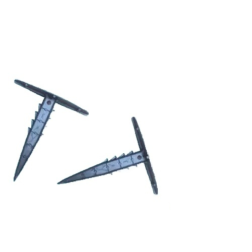 텃밭 제초매트핀 철핀 잡초매트고정핀 잡초매트핀 비닐 잡초방지매트 고정못 농업 - 상품 이미지