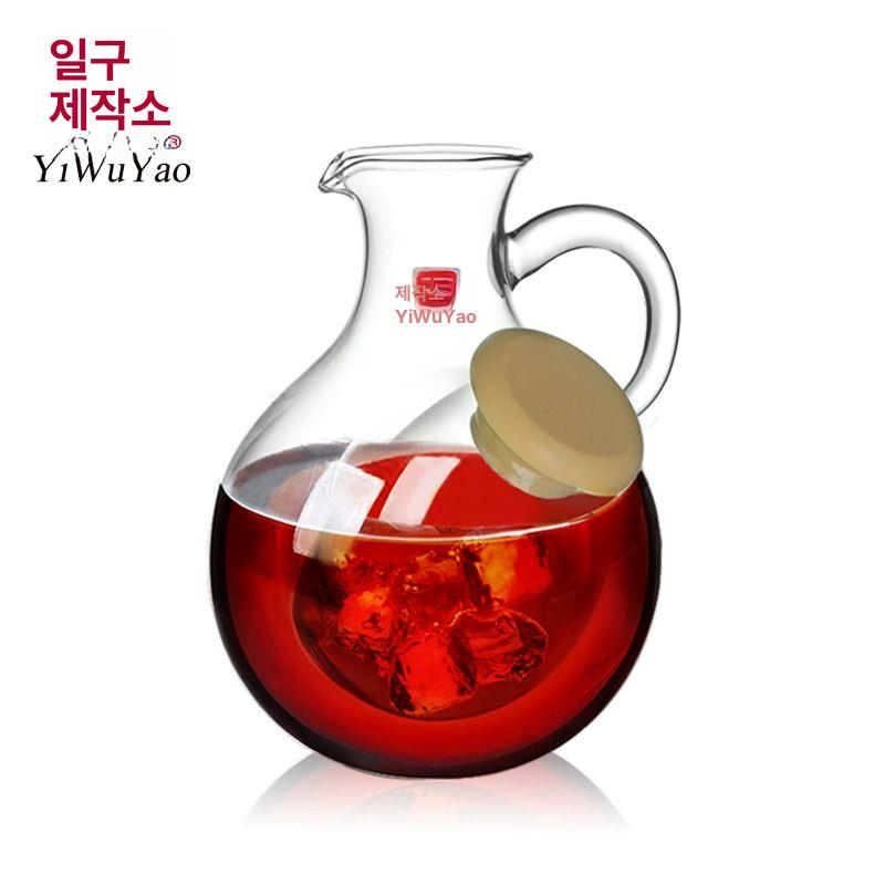 사케병 도쿠리 내열 혼술 병 술잔세트 막걸리 얼음 내열유리 워머 술병 글라스 술잔 - 상세 이미지 3