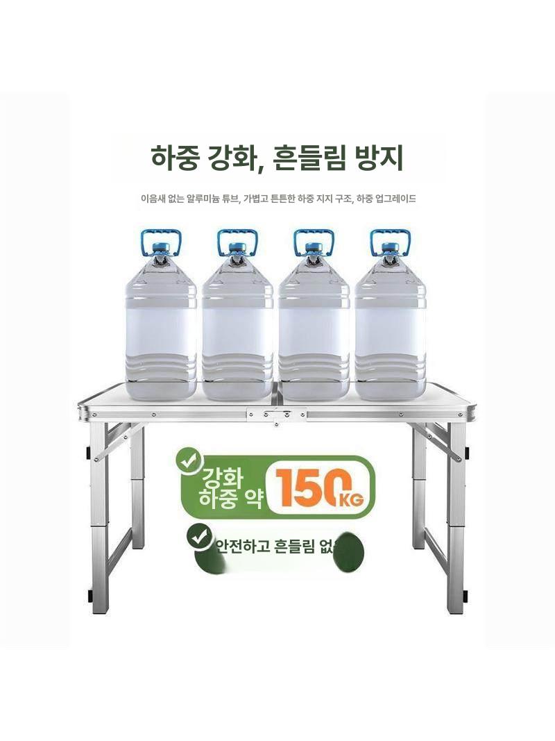 카페 야외용테이블 업소용 아웃도어 정원 파라솔 야외테이블 탁자 원형테이블 - 상세 이미지 4