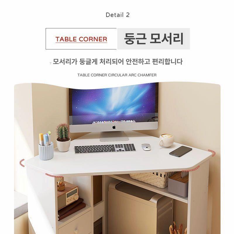높은 테이블 서점 도서검색대 매장 입식 안내데스크 열람 도서반납대 - 상세 이미지 3