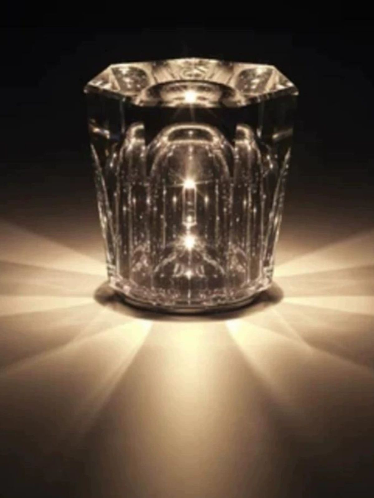 크리스탈 무드램프 빈티지 인테리어 장식 스탠드 라이트 스위치 분위기 스타일 웜 - 상세 이미지 4