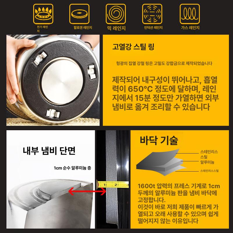 대용량 물끓이는 인덕션주전자 거름망 인덕션겸용 스텐주전자 케틀팟 튼튼한 내구성 - 상세 이미지 5