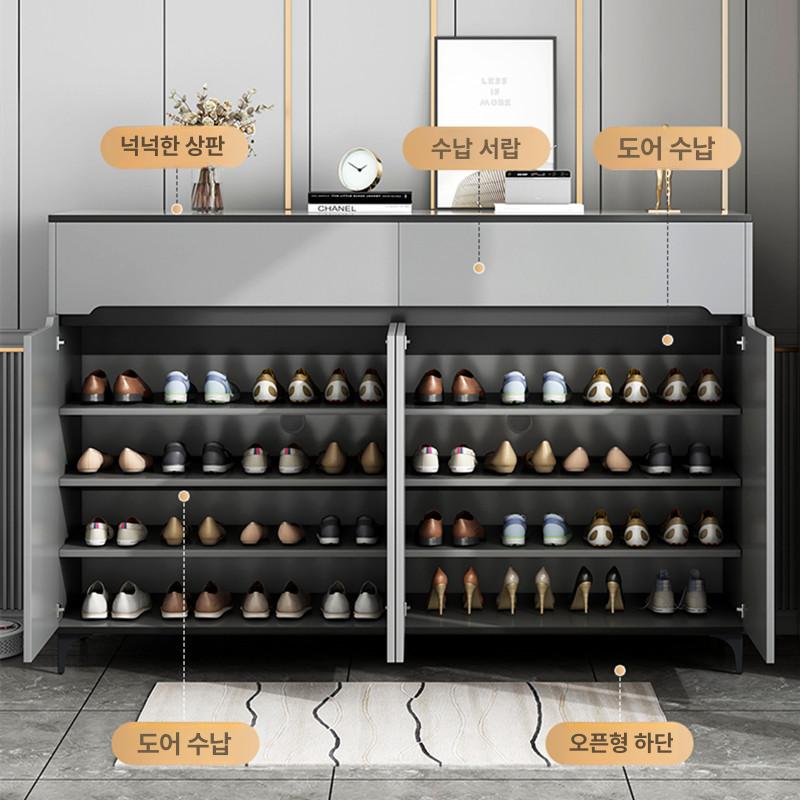 캐비넷 폭좁은수납장 벽면 서랍장 캐비닛 틈새장 현관 인테리어 랙 틈새수납장 슬림장 - 상세 이미지 3