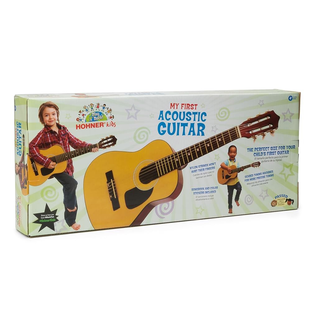 호너 6 스트링 어쿠스틱 기타, 오른손잡이, 내추럴 (HAG250P) Hohner Guitar - 상세 이미지 3