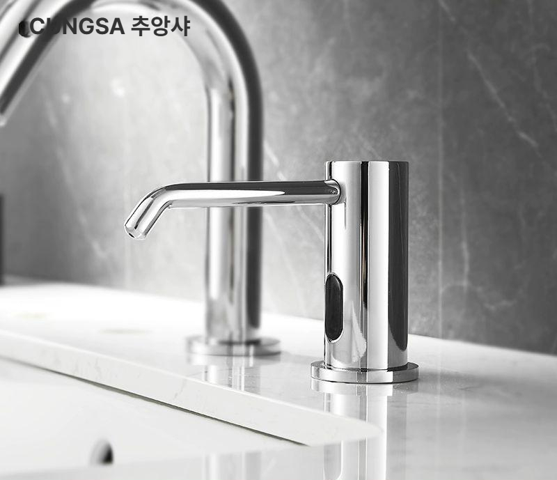 물비누 자동거품비누디스펜서 손세정기 자동센서 비접촉 핸드 충전 거품형 - 상세 이미지 3