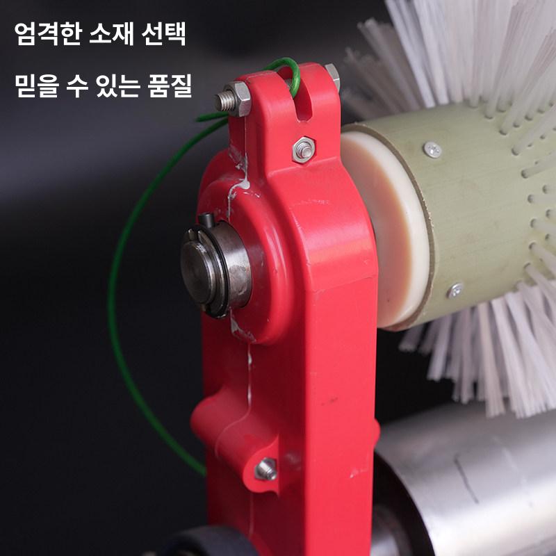 청소솔 벨트 브러시 모래 산업용 원형 콘베어 먼지제거 세척솔 공업용 산업현장 - 상세 이미지 2