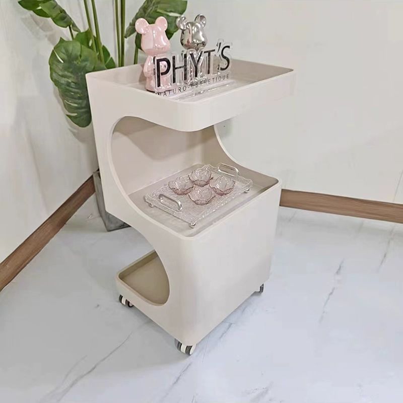 다용도 왜건 바버샵 뷰티샵 선반 카트 업소용 피부관리실 트롤리 헤어샵 미용실 - 상품 이미지