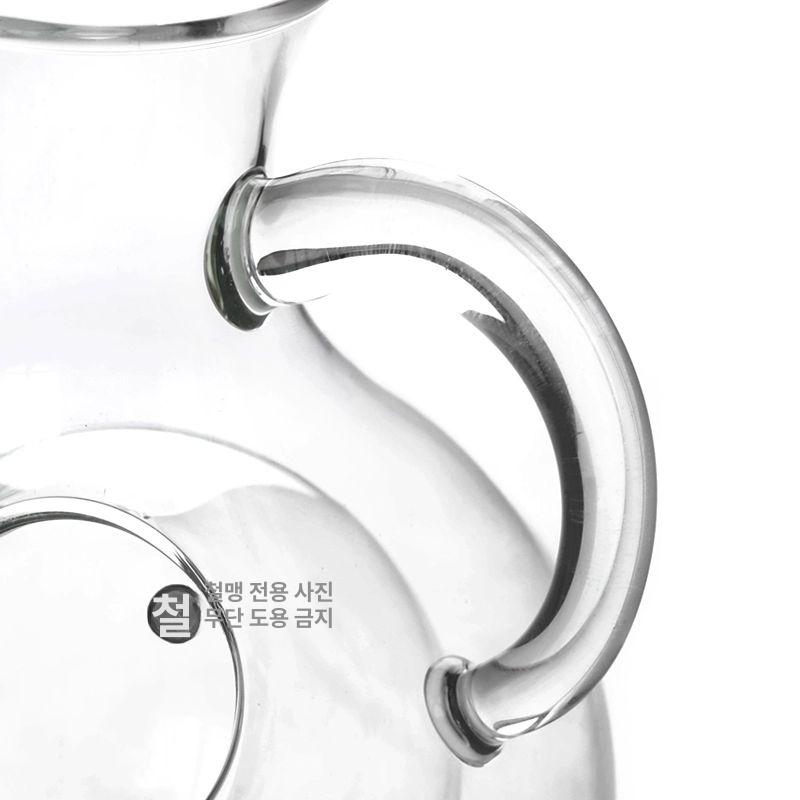 사케병 도쿠리 내열 혼술 병 술잔세트 막걸리 얼음 내열유리 워머 술병 글라스 술잔 - 상세 이미지 5