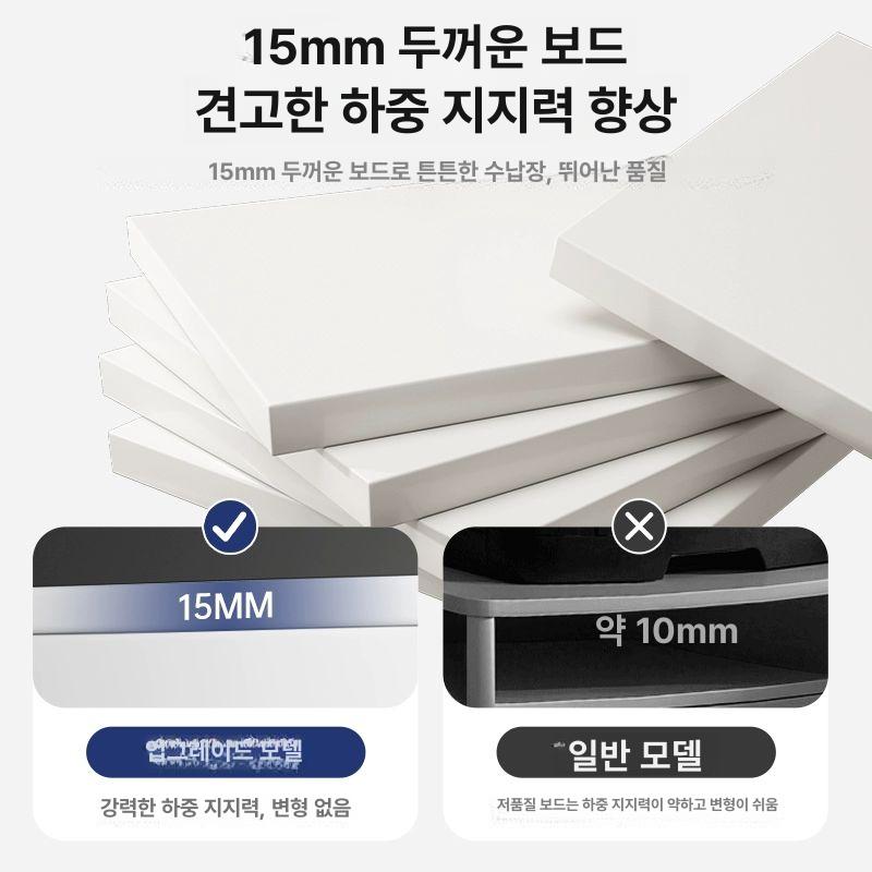 프린터 선반 오피스 거치대 복합기 본체 바퀴 수납 프린터선반 수납장 캐비닛 사무용 - 상세 이미지 2