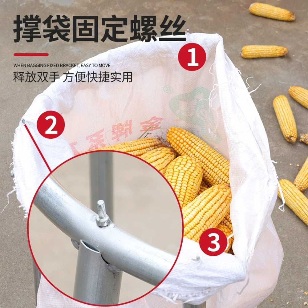 톤백마대 거치대 이동식 수거대 폐기물 재활용 홀더 지지대 쓰레기 수거함 랙 공사장 - 상세 이미지 4