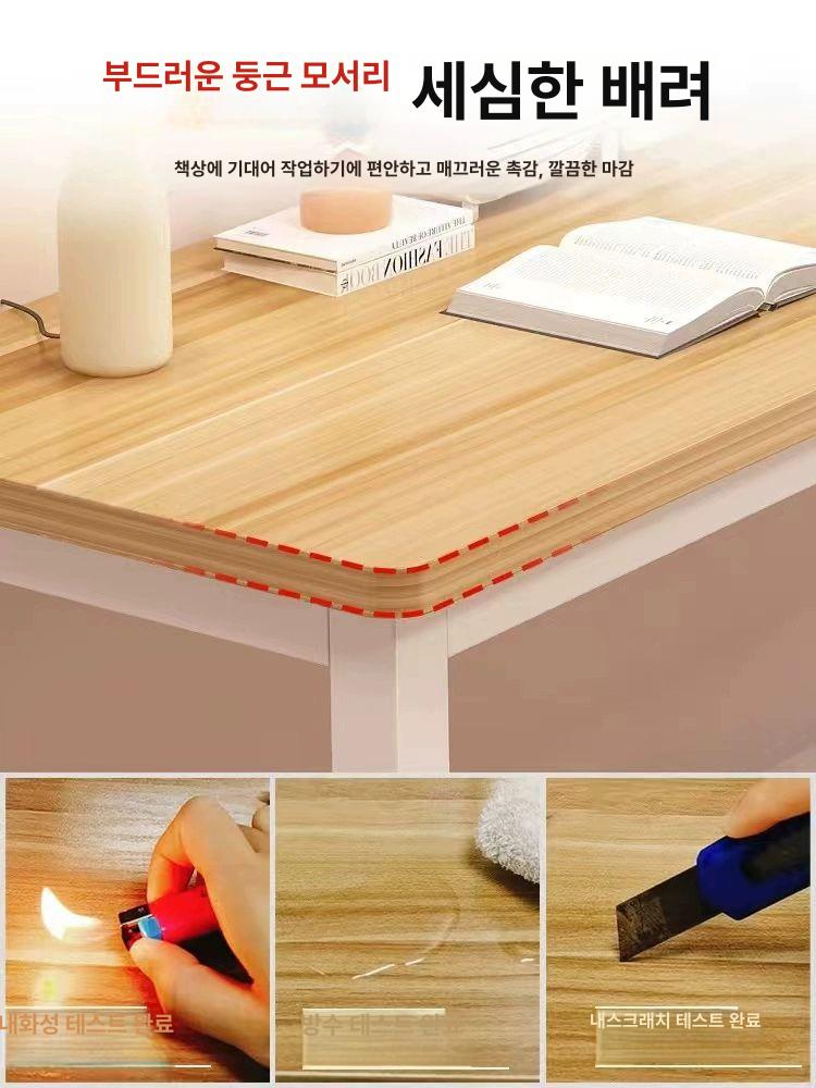 폭좁은 책상 사이드 노트북 좁고 거실 창가 선반 보조 슬림한 카페 바퀴달린 기숙사 - 상세 이미지 3