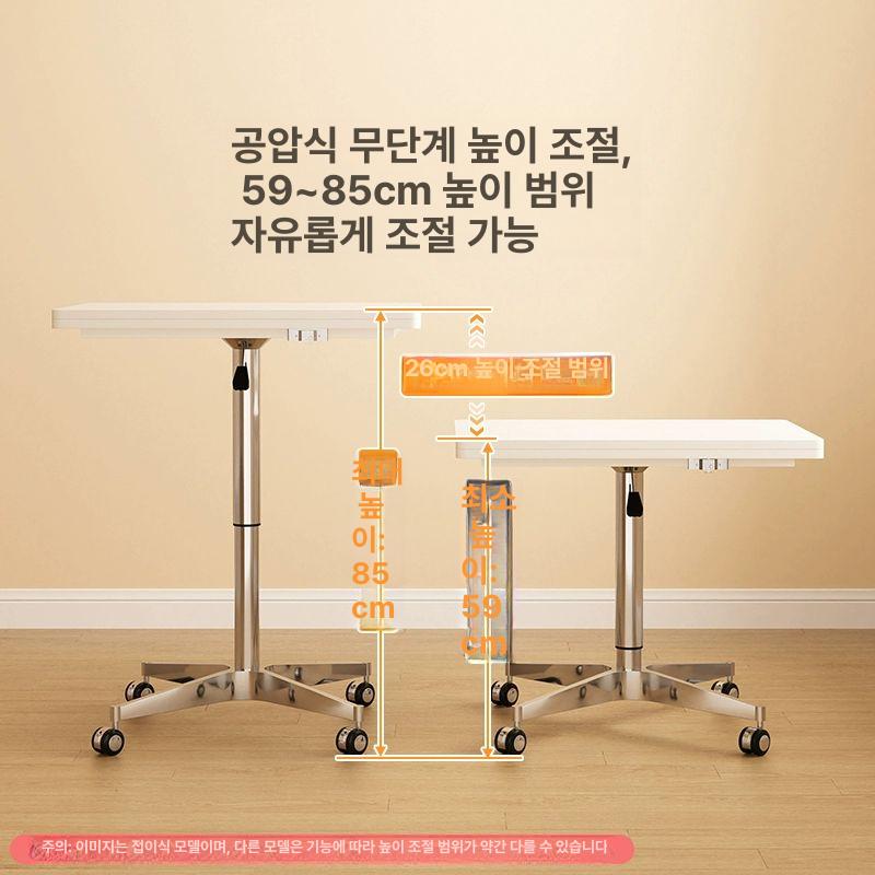 접이식 좌식 테이블 원목 소형 노트북 책상 캠핑 야외 휴대용 간편한 미니탁자 - 상세 이미지 2