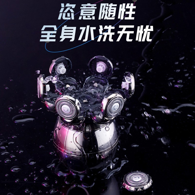 면도기 스님 충전식 머리면도 깍기 셀프 삭발기 수염 민머리 표준 기본형 두발 안전 - 상세 이미지 2