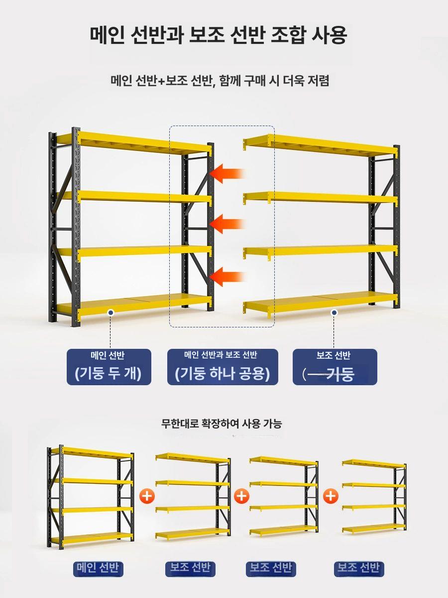 하이렉 파렛트랙 중량 수납 프레임 물류창고 창고용 보관 창고랙 적치대 - 상세 이미지 4