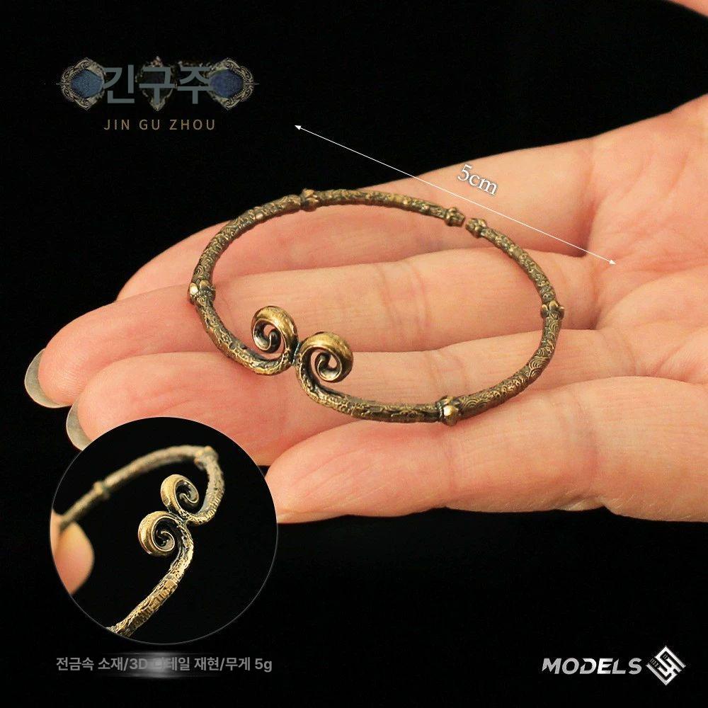 코스프레 손오공머리띠 서유기 장식 소품 후프 할로윈 코스튬 크기조절 변장 링 성인 - 상세 이미지 3