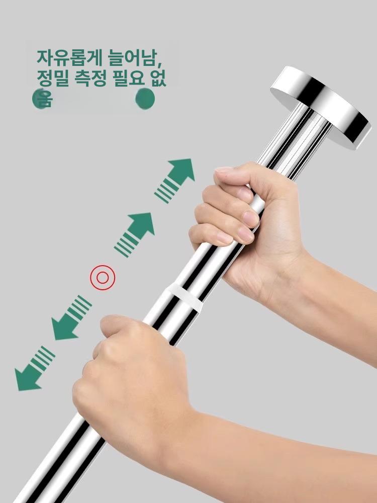 튼튼한 선반 지지대 받침대 선반지지대 욕실 지지봉 선반받침대 실버 브라켓 튼튼한지지대 - 상세 이미지 4