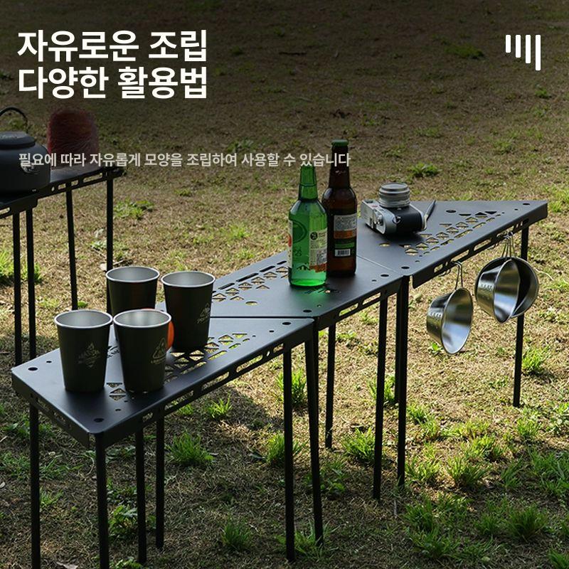 난로테이블 캠핑용 화로대 바베큐 불멍 테이블 사이드 캠핑테이블 버너 화로 캠핑 화로테이블 - 상세 이미지 5