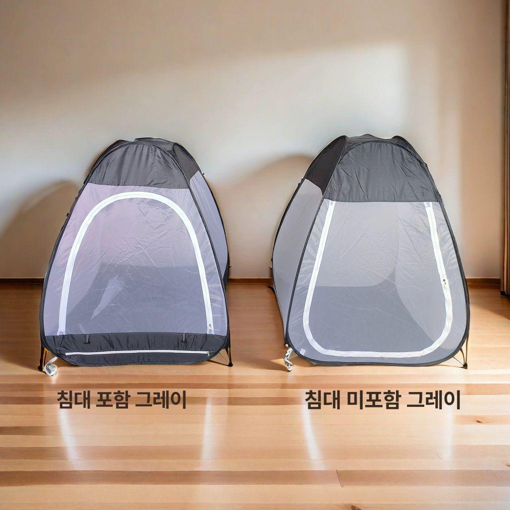 1인용 야외목욕텐트 휴대용 샤워 차박 낚시 탈의실 화장실 야외용 캠핑용 솔캠 그늘막 - 상세 이미지 3