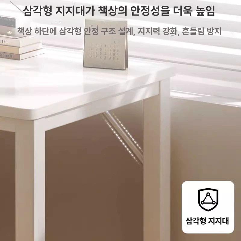 l자형 ㄱ책상 서재 코너형책상 학생 컴퓨터책상 공간활용 왼쪽 오른쪽 사무용 노트북 - 상세 이미지 3