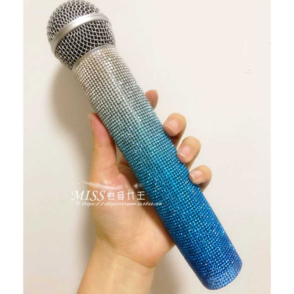 커버 컬러 웨딩 녹음 노래방용 가수 꾸미기 표준 가능 마이크카바 위생 일회용 겸용 - 상세 이미지 4