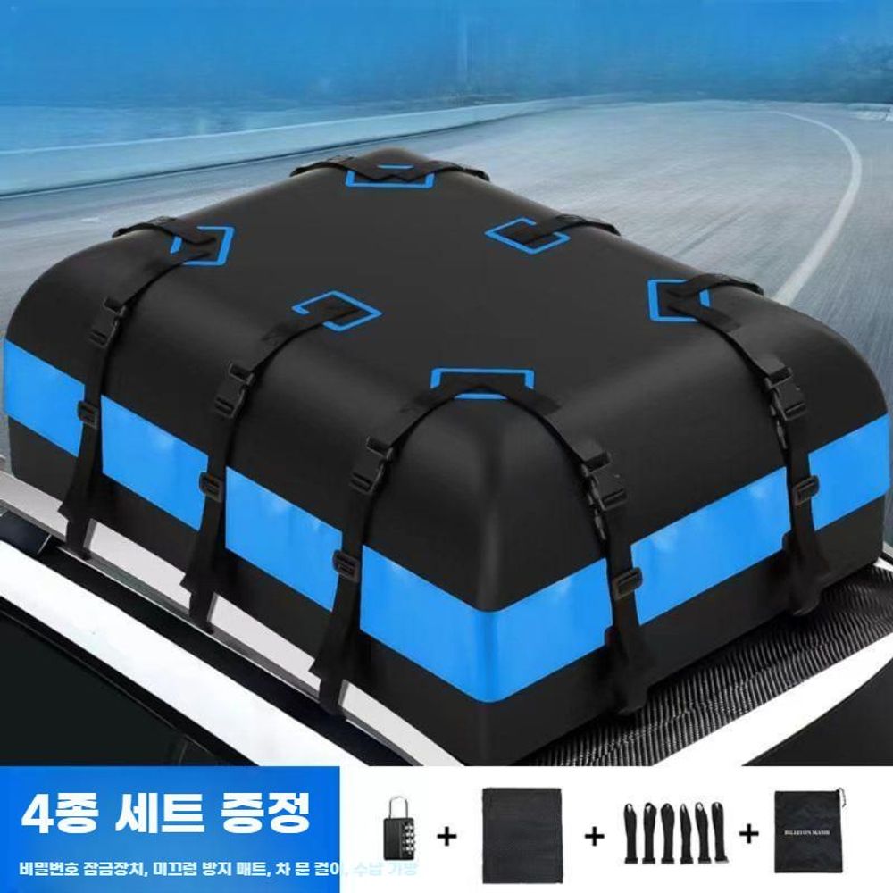 차박 루프백 루프탑 논슬립 하드쉘용 여행 지붕 루프박스 루프가방 오토반 - 상세 이미지 2