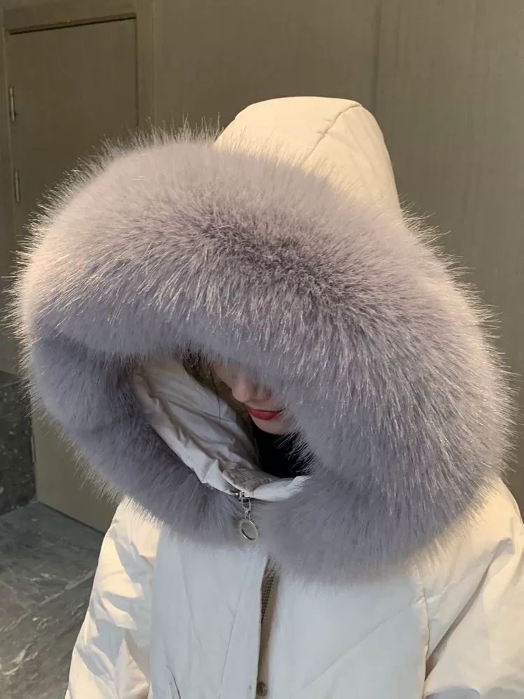 남여 패딩 모자 라쿤털 페이크퍼 리폼 모자털 교체 야상 후드 - 상세 이미지 3
