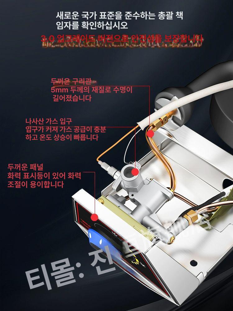 업소용 대용량 화로 내열 드럼통 원통형 장작 야외 바비큐 캠핑 정원 난로 - 상세 이미지 3