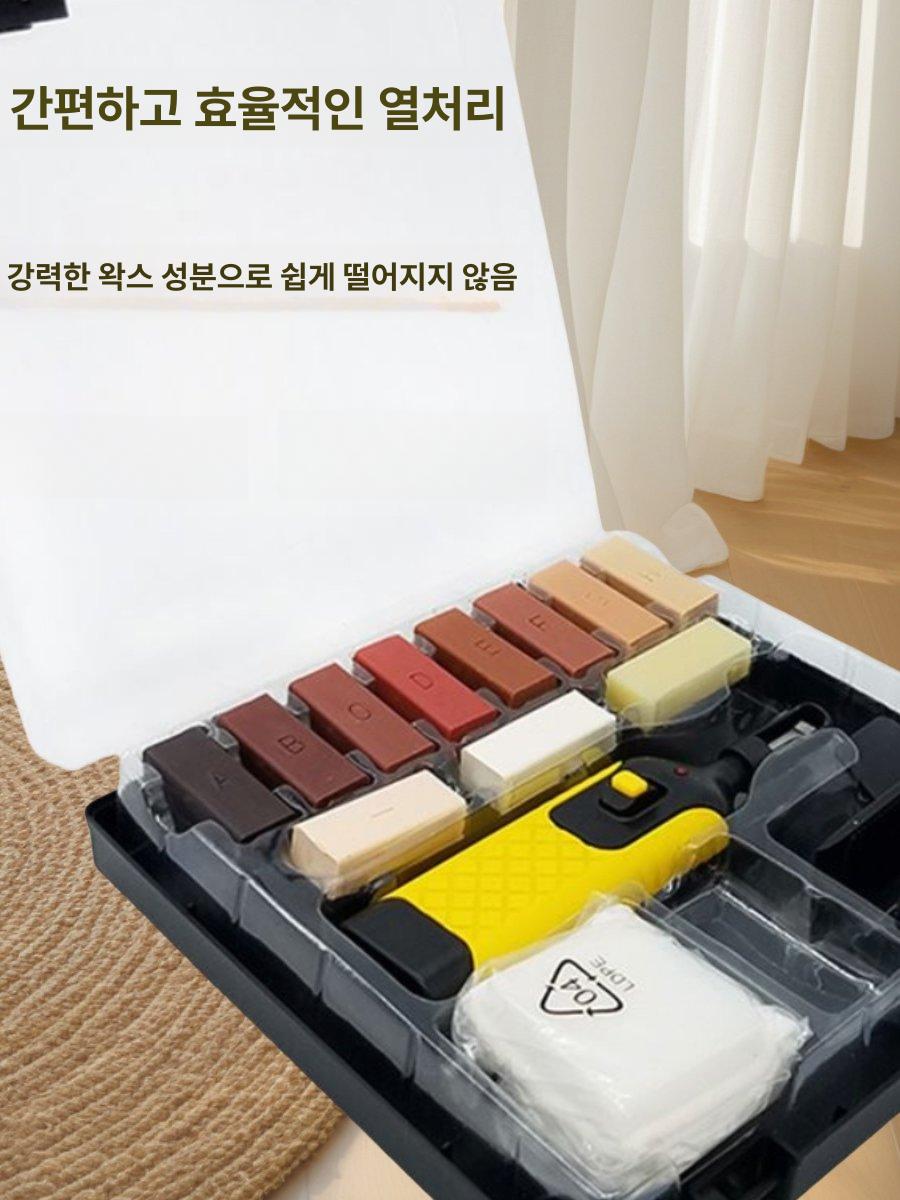 셀프 마루바닥 찍힘 도구 수공구 가구흠집제거 수선 마루기스제거 플로어 목재보수 - 상세 이미지 2