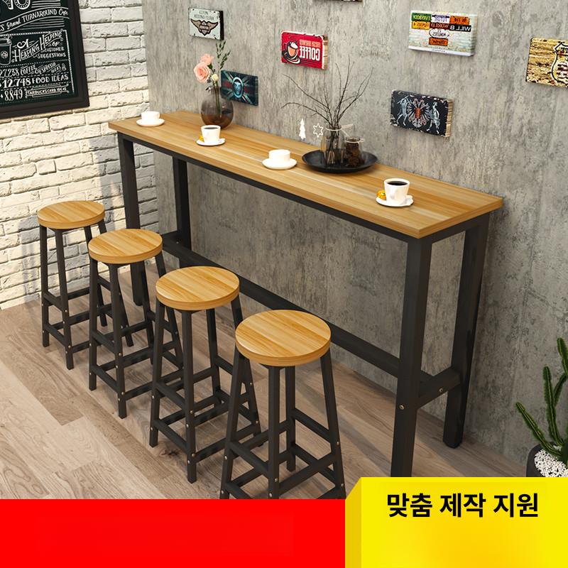 사각 다이닝테이블 거실식탁 타원형 우드슬랩 업소용 커피숍 상판 라운드 홈카페 - 상세 이미지 2