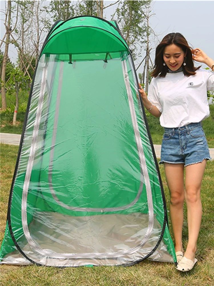 소형 천막 대기실 주차장 임시 행사용 방풍 창고 캠핑 쉘터 자외선 간이텐트 타포린 - 상세 이미지 3