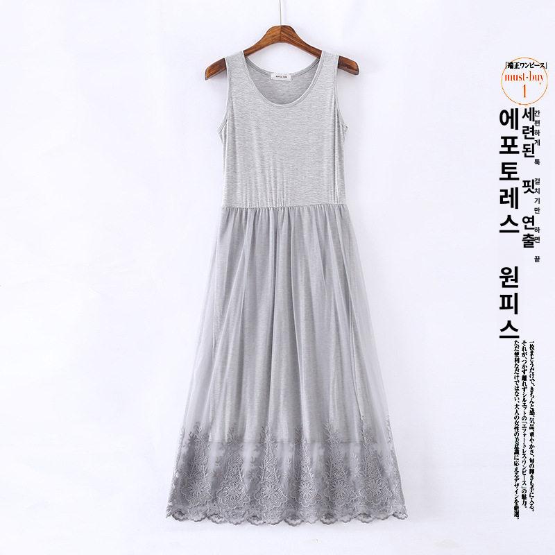 뷔스티에 이너 슬립 속치마 빅사이즈 - 상세 이미지 2