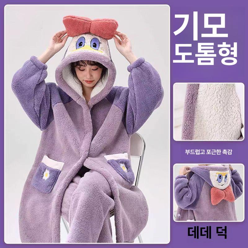 극세사 캠핑담요 집순이 입는 후드 담요 두꺼운 대형담요 겨울 차박 - 상세 이미지 2