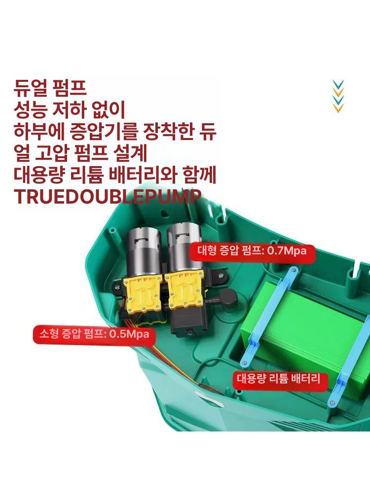 충전식 농약분무기 방역 소독 전동분무기 고압분무기 농업용 전기 리튬 압축분무기 - 상세 이미지 4