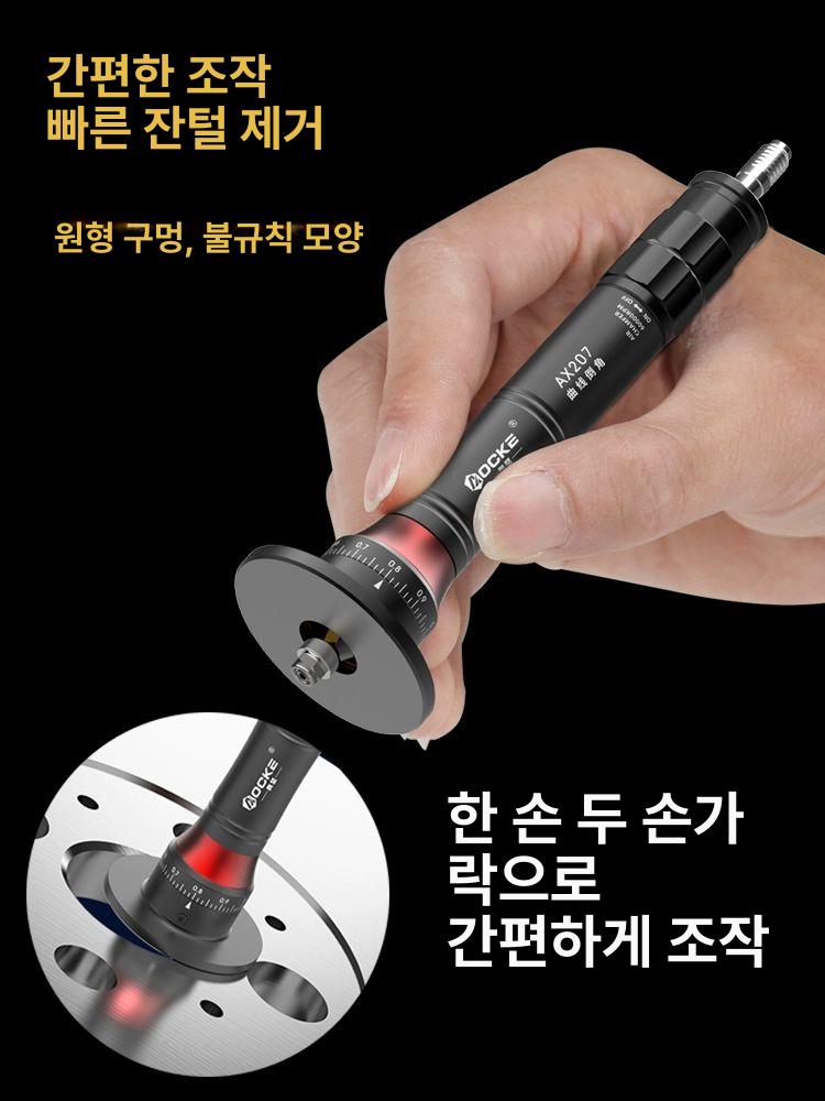 블랙 면취기 소형 공압 디버링 기계 목공 각도 모따기 직각 에어 가공 면치기 - 상세 이미지 4