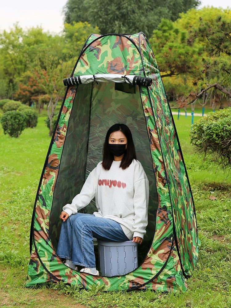 휴대용 변기 캠핑 차량용 간이 야외 화장실 접이식 비상 여행용 차박 - 상세 이미지 2