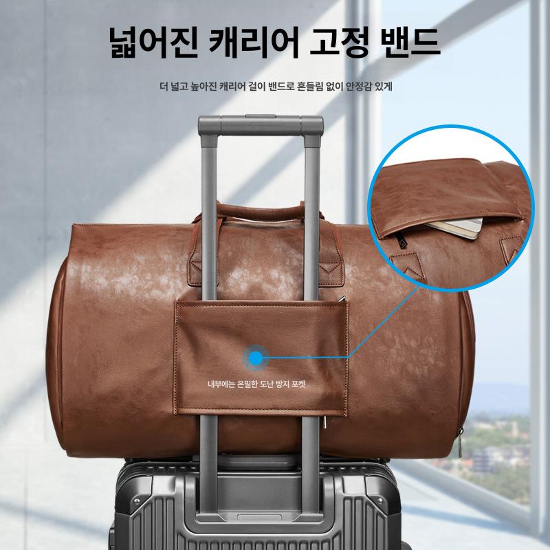 접이식 캐리어 출장용 슈트 수트케이스 커버 여행가방 드레스 바퀴 핸드백 수화물 - 상세 이미지 3