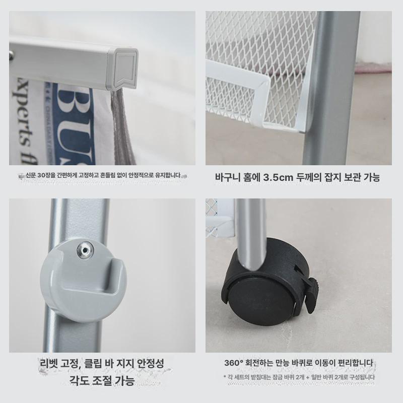 홍보물 게시대 진열대 스탠드 리플렛 거치대 브로셔 선반 책자 매거진 리플릿 - 상세 이미지 5
