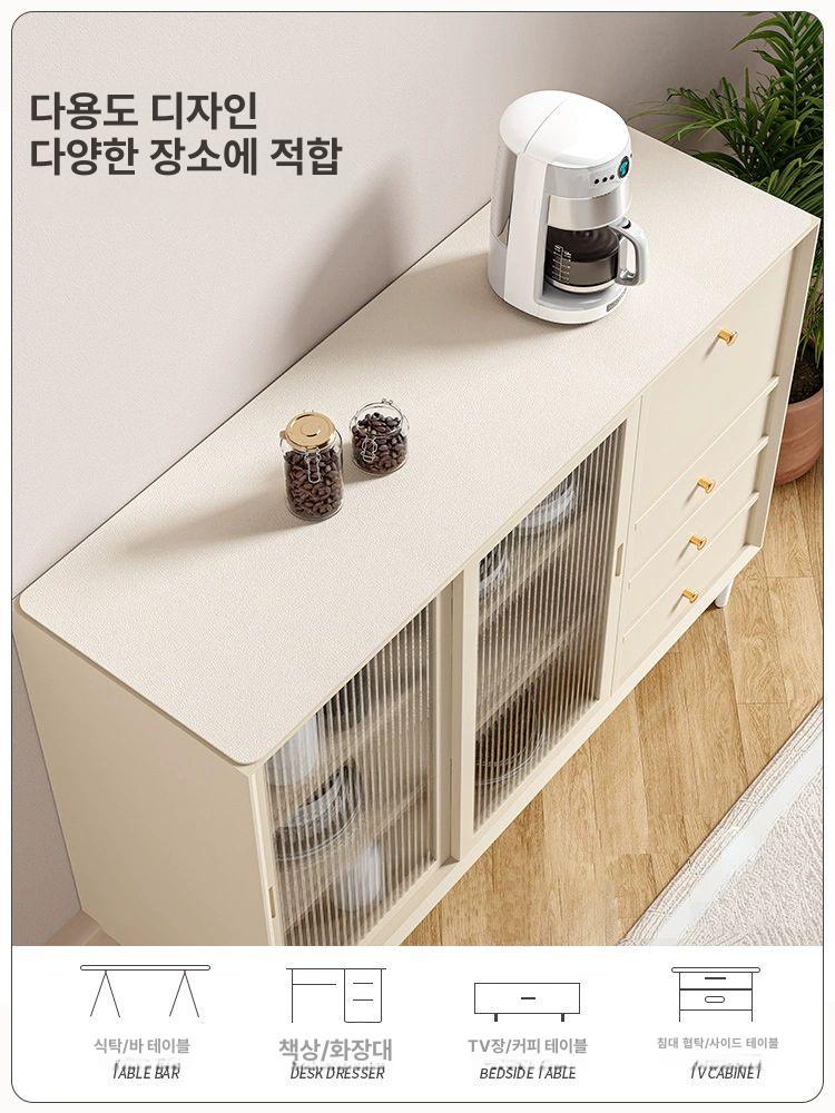 다용도깔개 실리콘매트 미끄럼방지 내열 테이블매트 주방 식탁패드 식탁깔개 - 상세 이미지 4