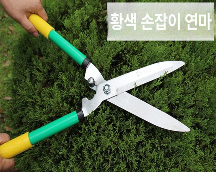 전문가용 트리머 양손 원예용 원예가위 정원용 조경가위 잔디가위 전지가위 꽃집 핸드 - 상세 이미지 5