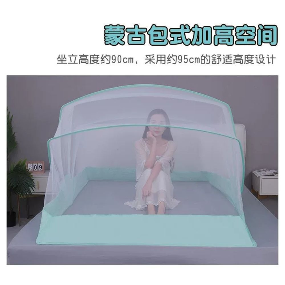 접이식 모기장 홈 원터치 기숙사 간단설치 학생 캐노피 - 상세 이미지 3
