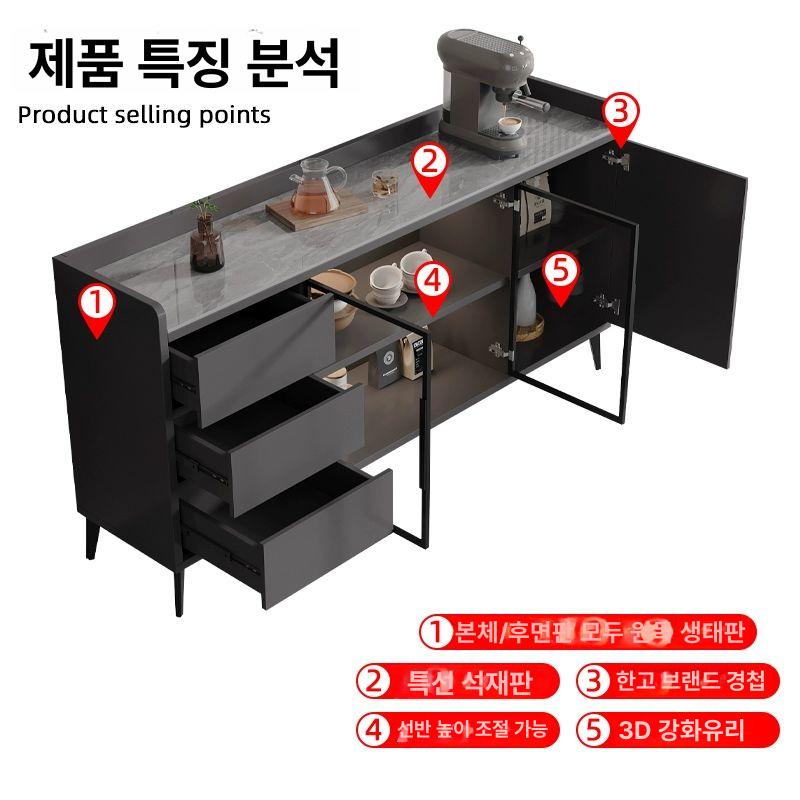 퇴식구 음료반납대 업소용 매장용 매장 리턴바 퇴식대 레스토랑 셀프바 정리대 선반 테이블 - 상세 이미지 4
