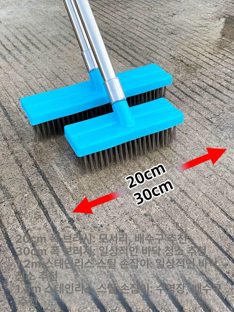 철빗자루 철사 청소용 대형 야외 청소 - 상세 이미지 5