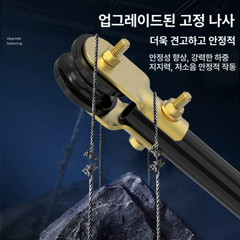 공장 대형실링팬 천정선풍기 작업장 축사용 강풍기 상업용 공기순환팬 환기팬 - 상세 이미지 5