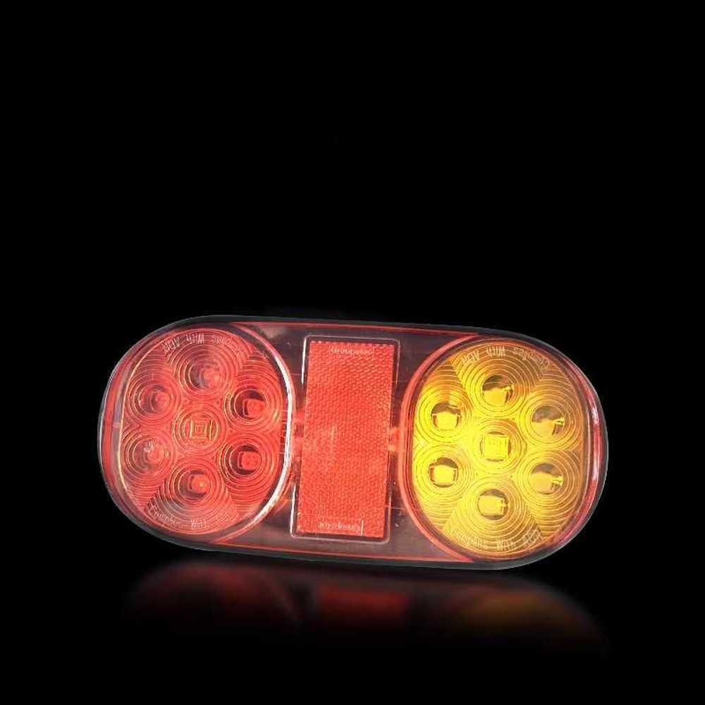 LED 해양 호박색 마커 신호 데루등 키트 포스트 조명 테일라이트 보트트레일러 - 상품 이미지
