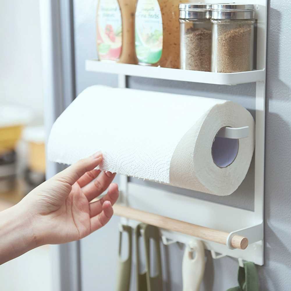 벽에붙이는 랙 사이드 홀더 세탁실수납 싱크대 수납장 기본 식탁위 사이즈 조미료통 - 상세 이미지 2