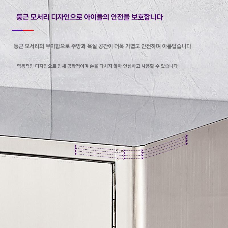 스테인레스 상부장 그릇 걸이형 정리대 식기건조대 주방선반 거치대 부엌 수납장 - 상세 이미지 3