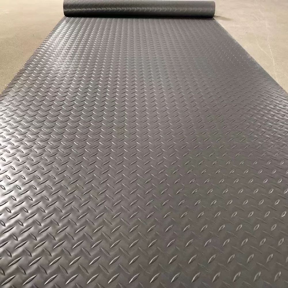 논슬립 pvc매트 산업용 바닥매트 롤매트 바닥재 작업장 주방 발판 실내 공업용 시트 - 상세 이미지 4
