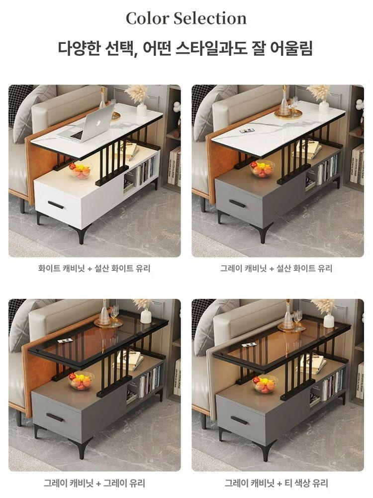 거실 미니쇼파 철제 일인용 간이 사이드테이블 인테리어 북유럽 원룸 등받이 라운지 - 상세 이미지 4